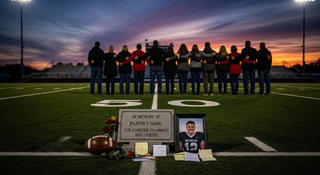 new brockton football player died​