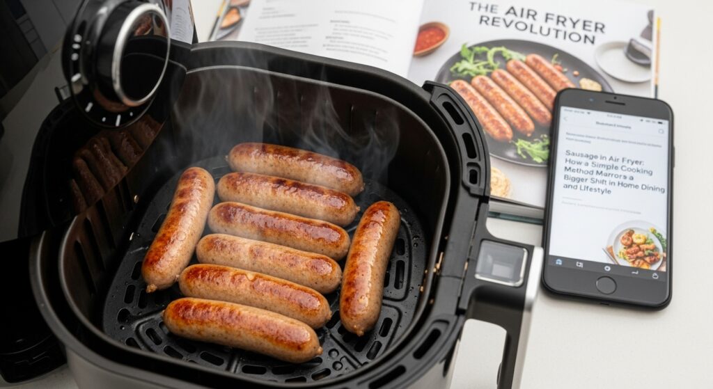 sausage in air fryer