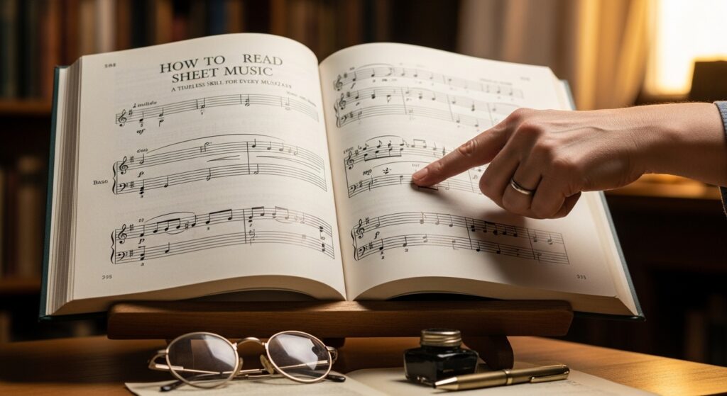 how to read sheet music​ ​