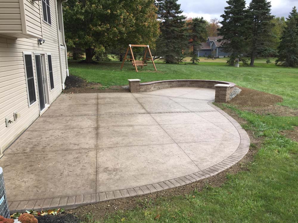 Stamped Concrete Patios in Bluffton, IN