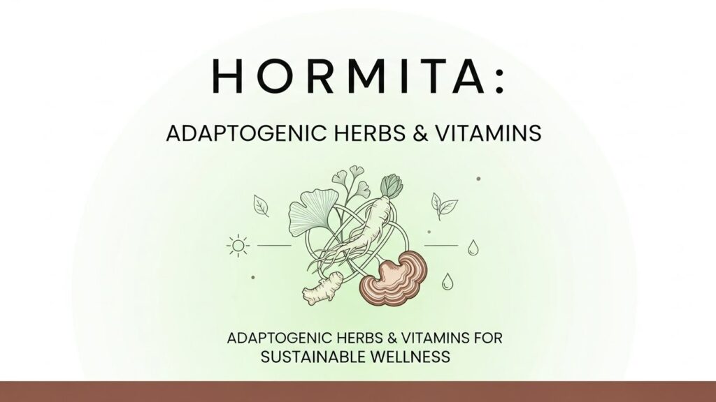 Hormita: Adaptogenic Herbs & Vitamins for Sustainable Wellness