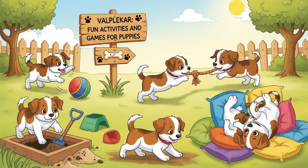 Valplekar: Fun Activities and Games for Puppies