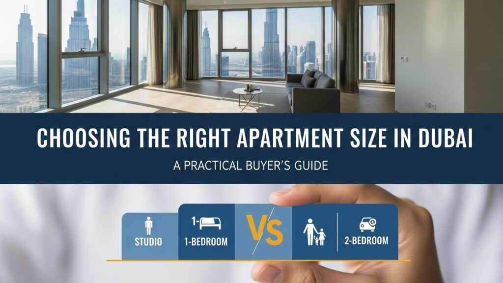Choosing the Right Apartment Size in Dubai: A Practical Buyer’s Guide