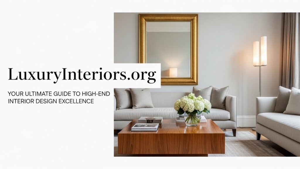 LuxuryInteriors.org: Your Ultimate Guide to High-End Interior Design Excellence