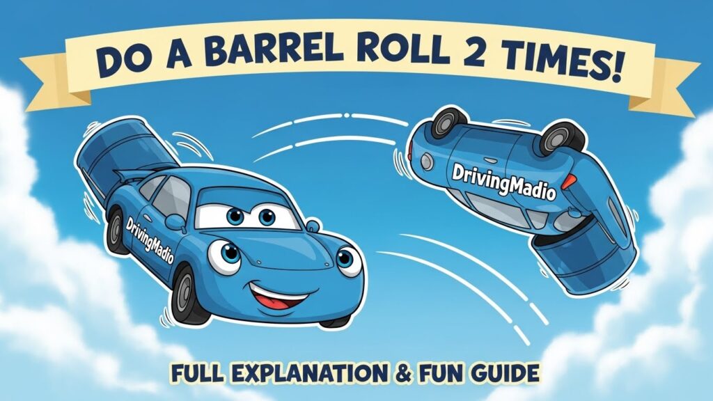 DrivingMadio Do a Barrel Roll 2 Times