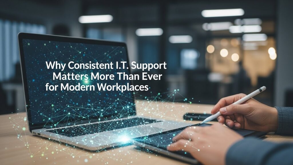 Why Consistent I.T. Support Matters More Than Ever for Modern Workplaces