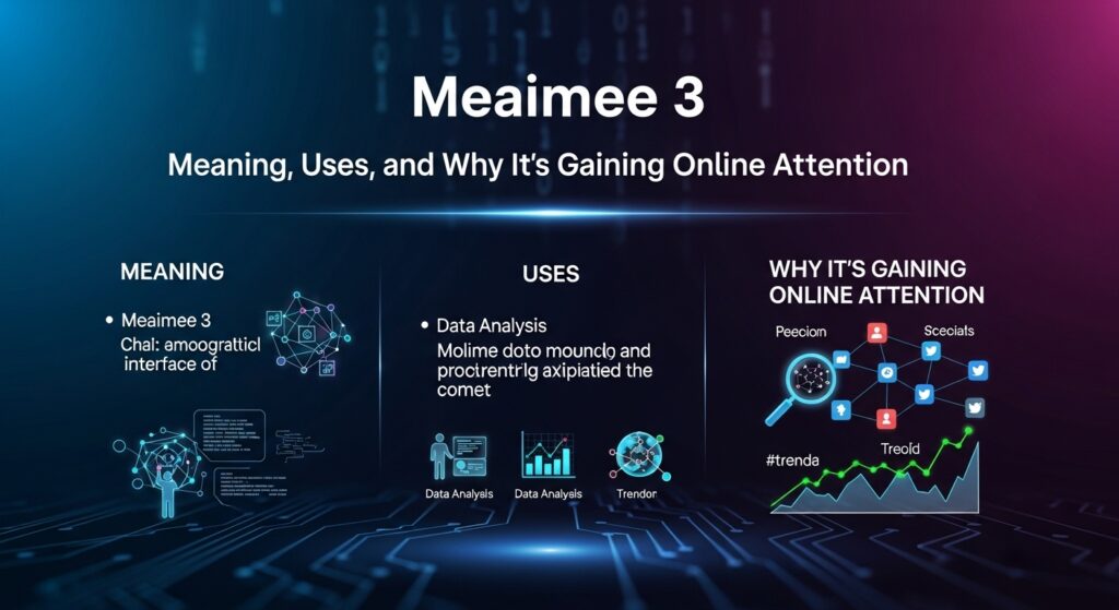 Meaimee 3: Meaning, Uses, and Why It’s Gaining Online Attention