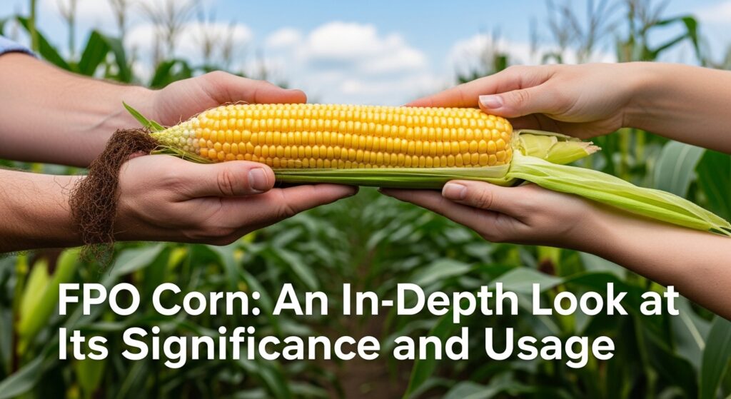 FPO Corn: An In-Depth Look at Its Significance and Usage