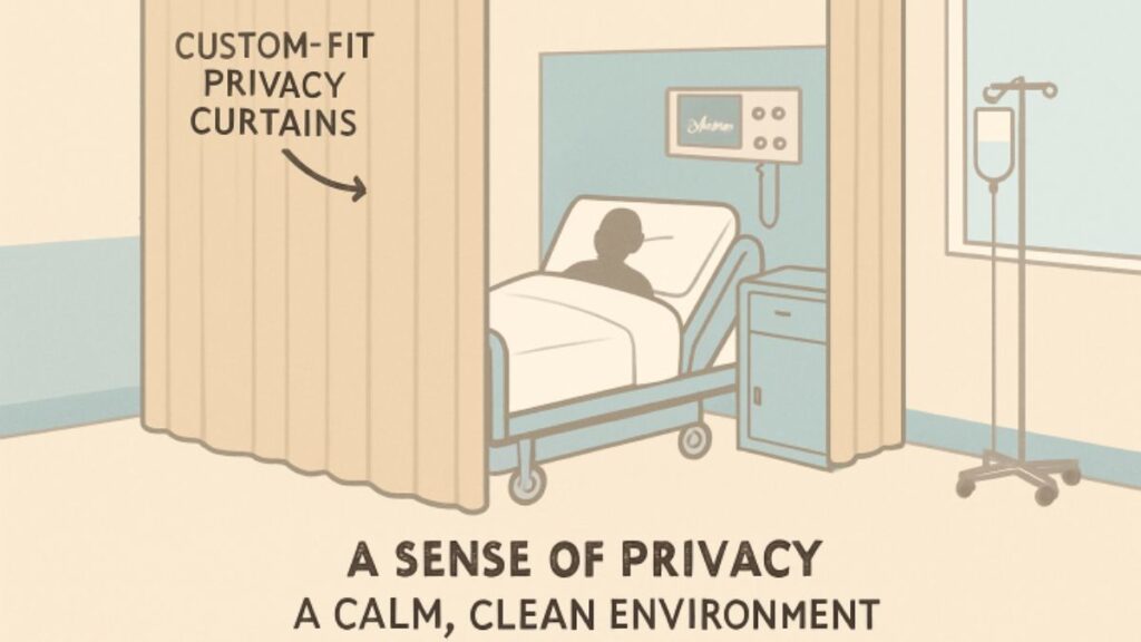 Benefits of Custom Privacy Curtains for Healthcare Facilities