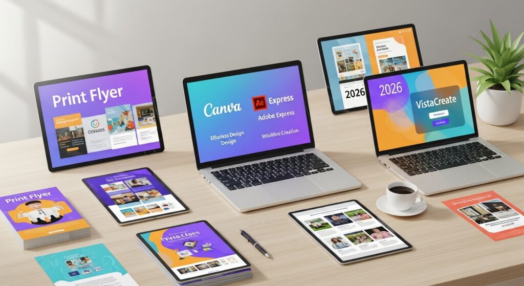 Leading Print Flyer Design Platforms for Non-Designers in 2026
