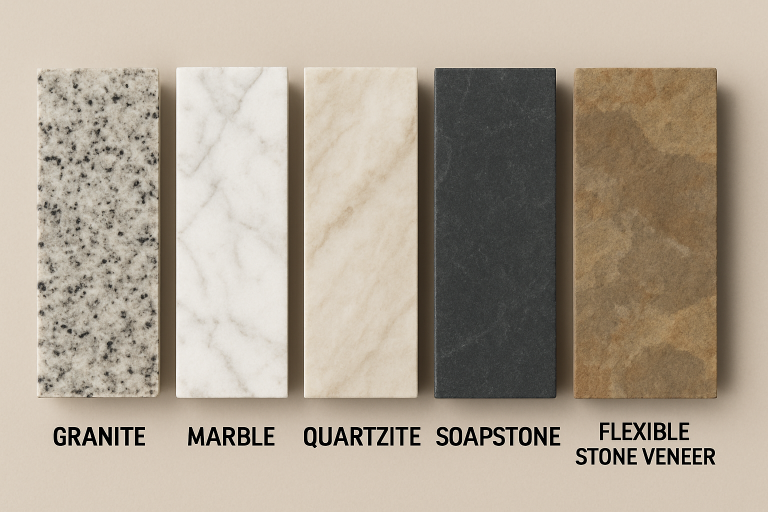 A Guide to Popular Stone Surfaces for Every Home