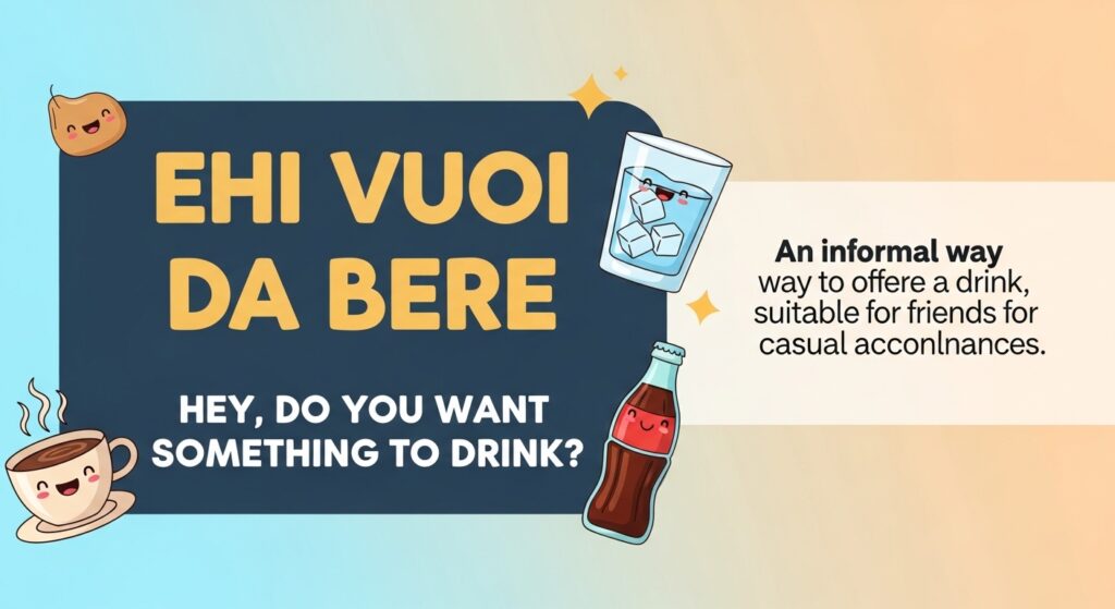 Ehi Vuoi Da Bere: Meaning and Usage Explained